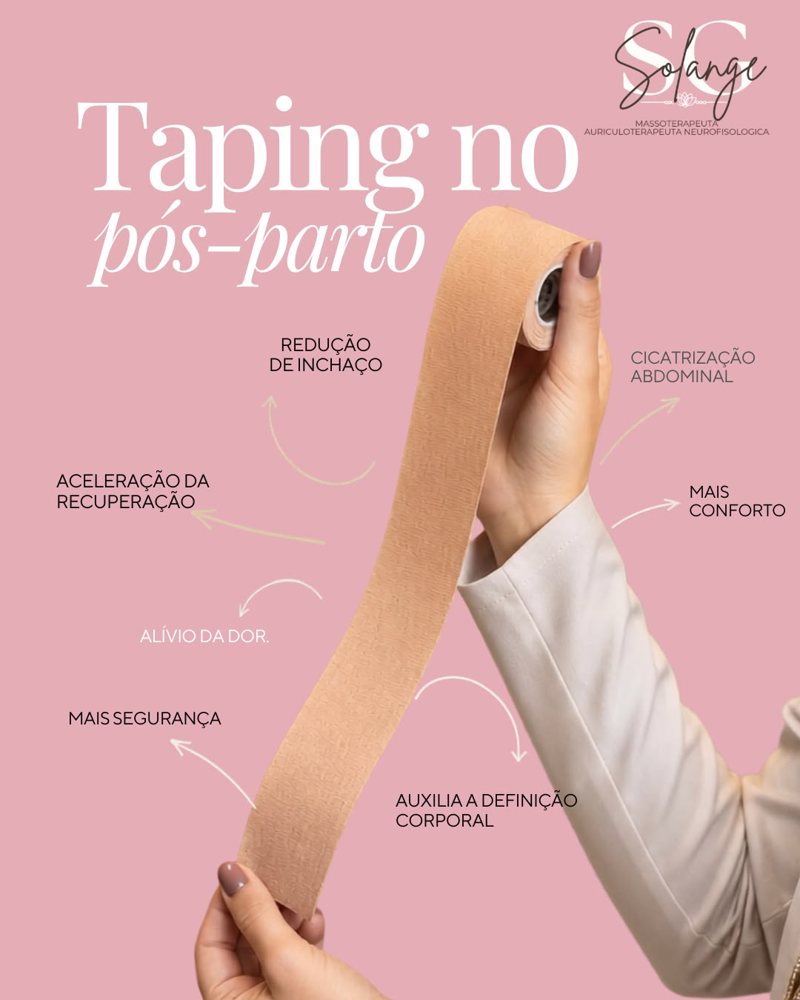 Taping no pós-parto